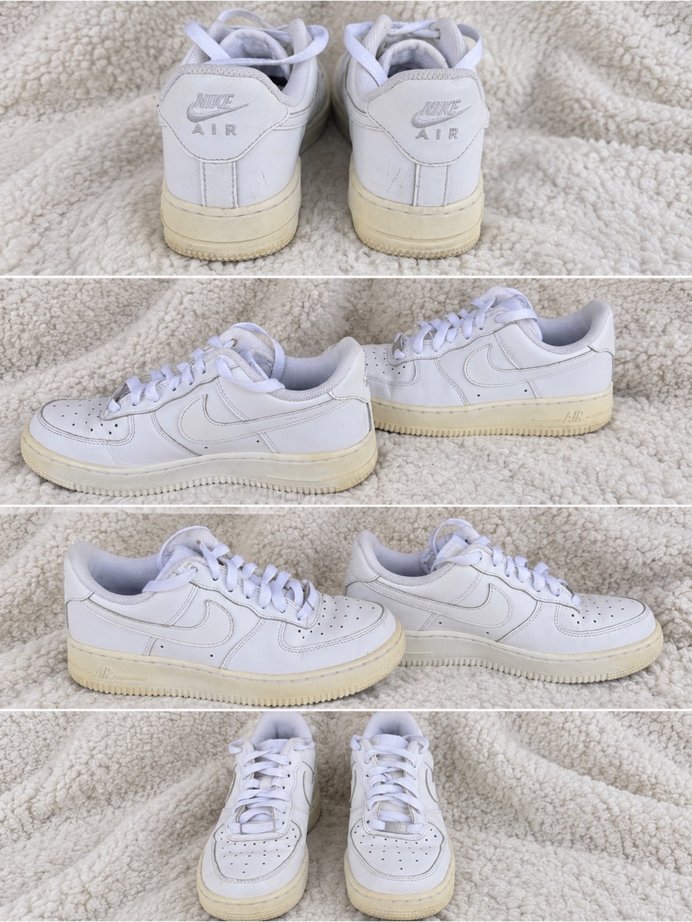 Nike Air Force 1 ‘07 Triple White Women’s Size 7.5
